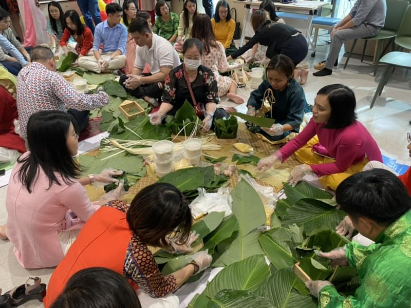 Tổ chức sự kiện gói bánh chưng